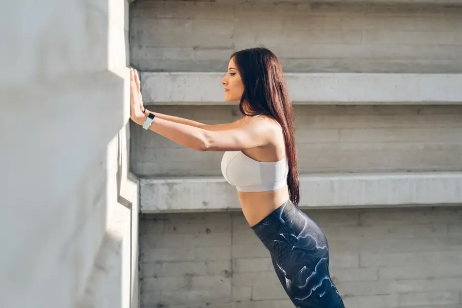 Flexiones en pared